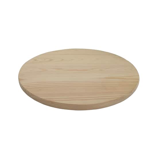 6 Pack: 15" Unfinished Wooden Circle Plaque by Make Market®